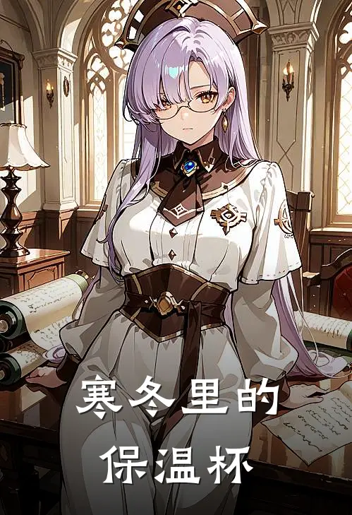 寒冬里的保温杯