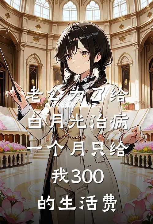 老公为了给白月光治病，一个月只给我300的生活费