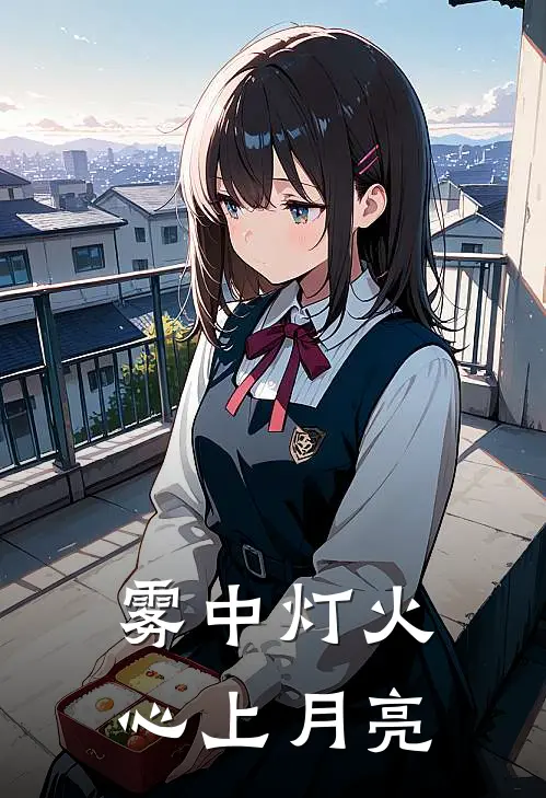 雾中灯火，心上月亮