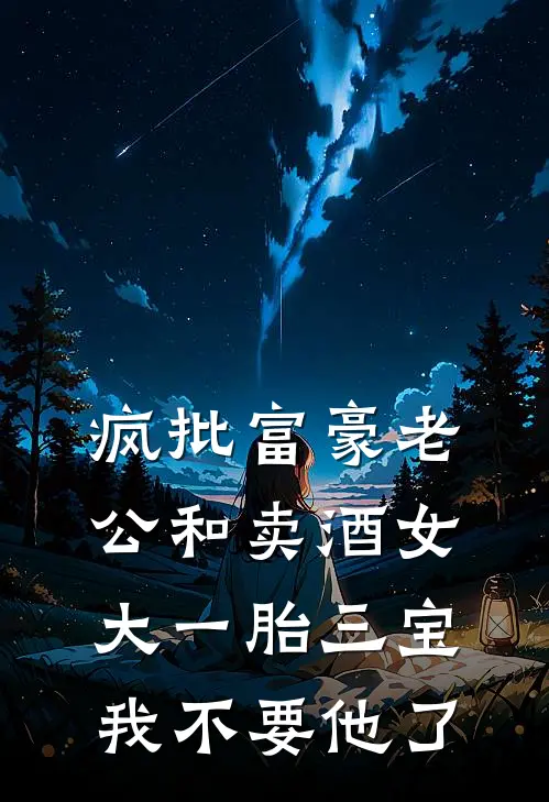 疯批富豪老公和卖酒女大一胎三宝，我不要他了