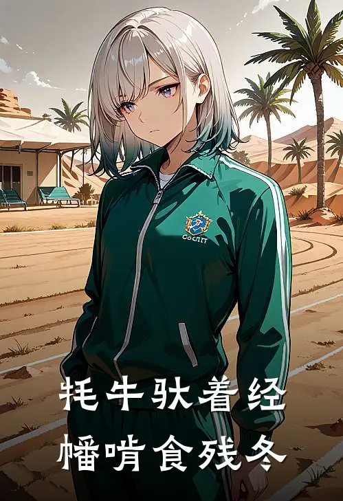 牦牛驮着经幡啃食残冬