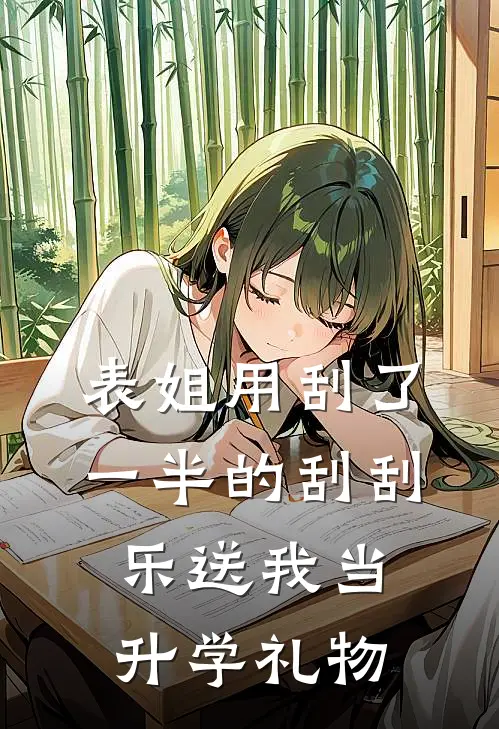 表姐用刮了一半的刮刮乐送我当升学礼物