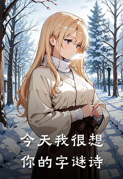今天我很想你的字谜诗